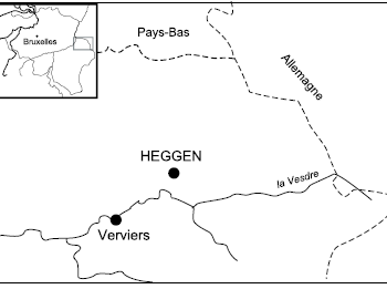 Les travaux miniers de Heggen à Baelen