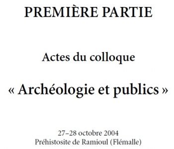 Archéologie et publics