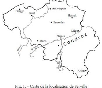 Station (S/2/I) et aires d’occupation mésolithiques à Serville (Onhaye, Province de Namur, Belgique)