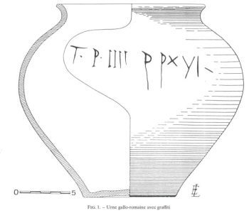 À propos de deux récipients gallo-romains avec graffiti - ÉLOY L.