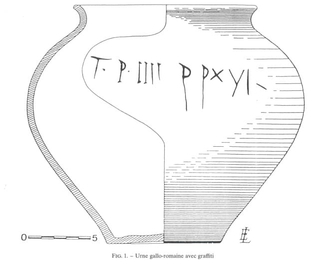 À propos de deux récipients gallo-romains avec graffiti - ÉLOY L.