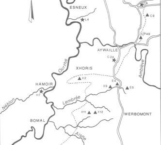 Huit petits gisements mésolithiques des marches de l'Ardenne