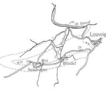 Les travaux d'extraction sur l'ancienne commune de Louveigné - II. Sendrogne, Blindef et Stinval - POLROT Fr. / BERNARD Ch.
