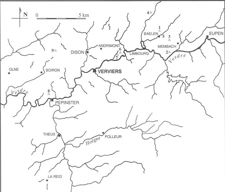Nouvelles armatures de pointes de flèches provenant du bassin de la Vesdre - POLROT Fr. / PELZER B.